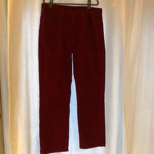 Levi Strauss RED corduroy men’s pants